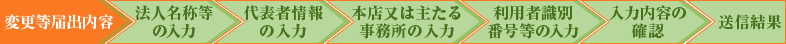 変更等届出内容